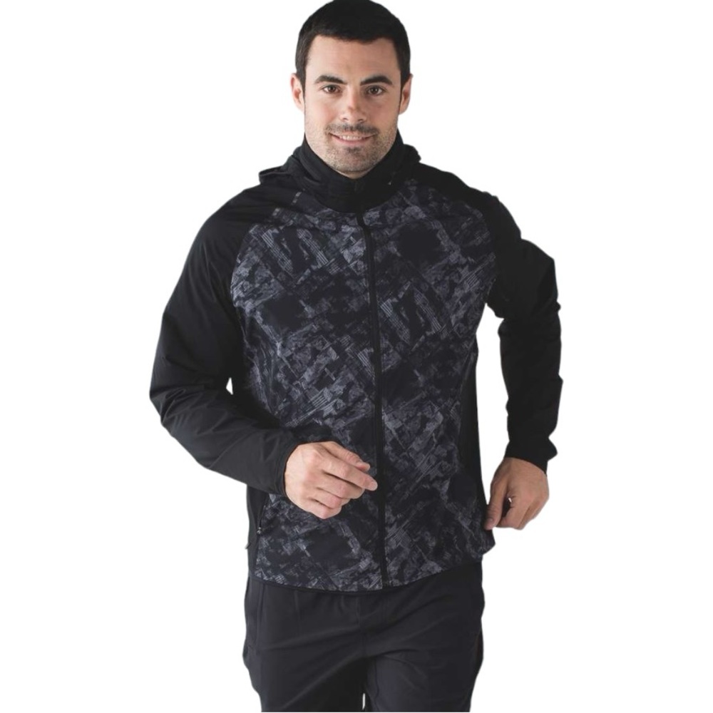 lululemon athletica Black and Gray Men's Jacket